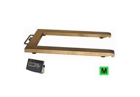 RVS Palletweegschalen (U-profiel)