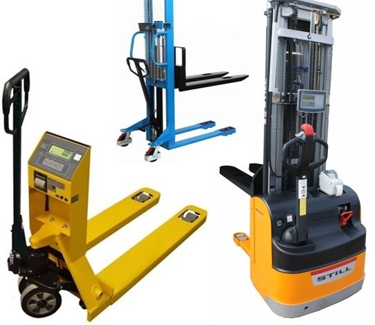 Mobiele pallet weegschaal